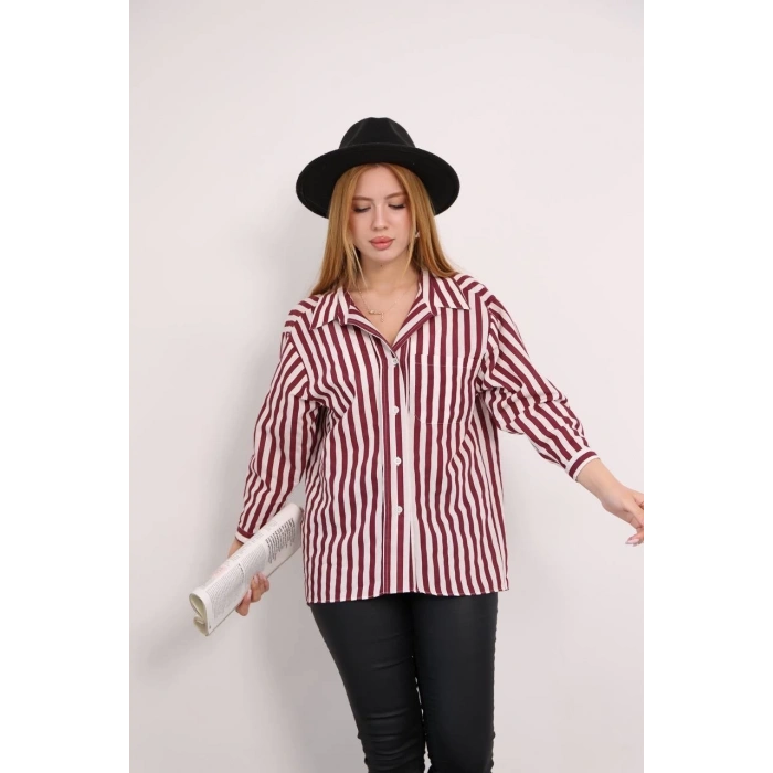 BİÇOMİ Çizgili gömlek