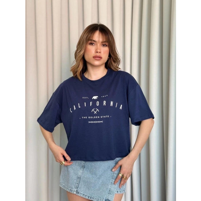 BİÇOMİ Clfrn baskılı tişört