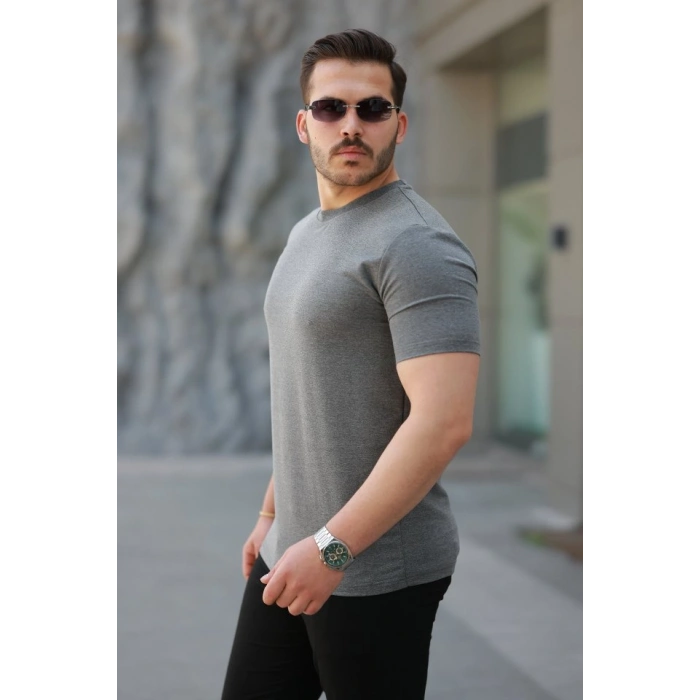 Biçomi Erkek Basic Kısa Kollu Tişört