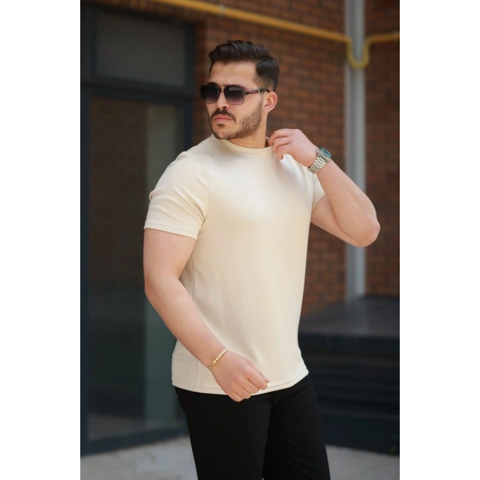 Biçomi Erkek Basic Kısa Kollu Tişört