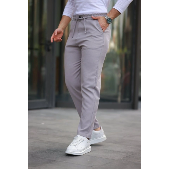Biçomi Erkek Beli Bağcıklı Jogger Pantolon
