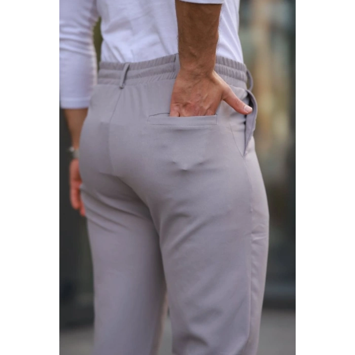 Biçomi Erkek Beli Bağcıklı Jogger Pantolon
