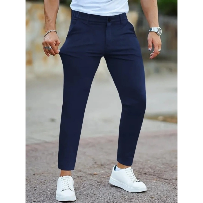 Biçomi Erkek Cepli Slimfit Atlas Pantolon