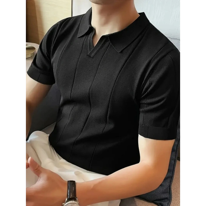 Biçomi Erkek Kısa Kollu Polo Yakalı Triko Tshirt