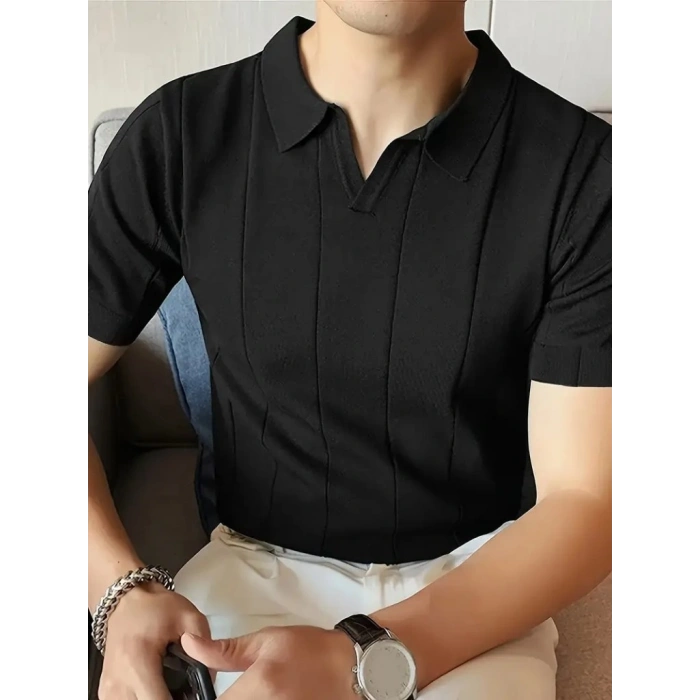 Biçomi Erkek Kısa Kollu Polo Yakalı Triko Tshirt