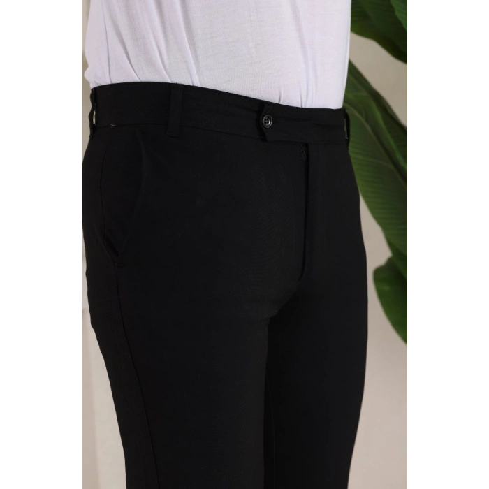 Biçomi Erkek Slim Fit Dilli Kumaş Pantolon