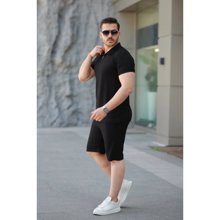 Biçomi Erkek şort Tişört Alt üst Takım