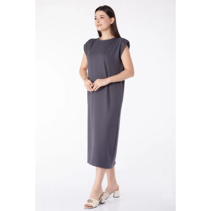 BİÇOMİ Jile elbise antrasit