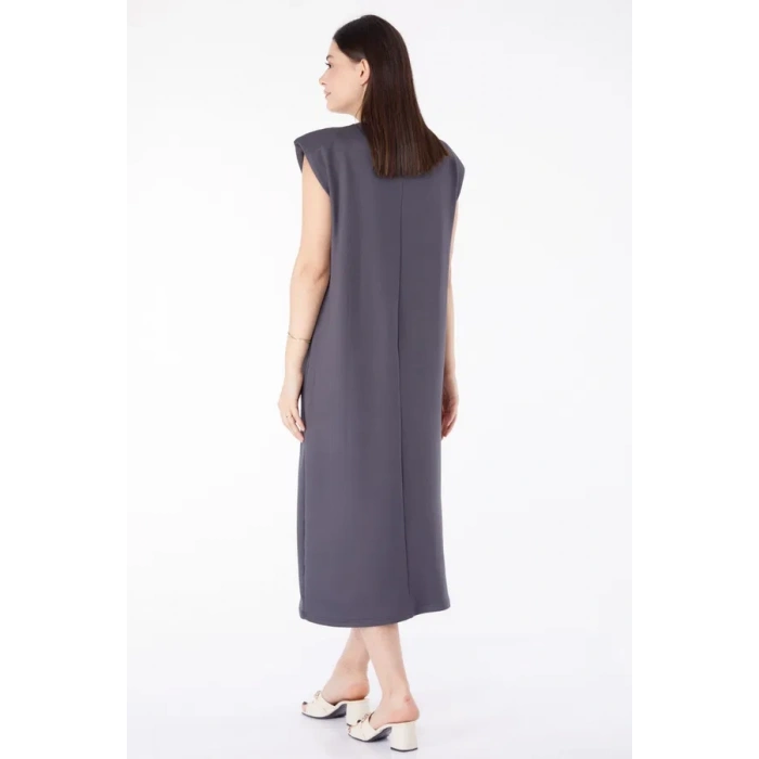 BİÇOMİ Jile elbise antrasit