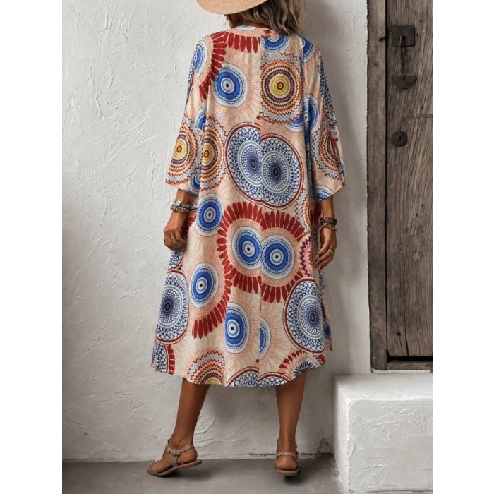 Biçomi Kadın Kısa Kollu önü Açık Belden Kuşaklı Uzun Kimono