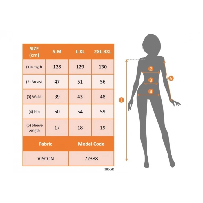 Biçomi Kadın Kısa Kollu V Yakalı Yan şerit Detaylı Viskon Uzun Elbise