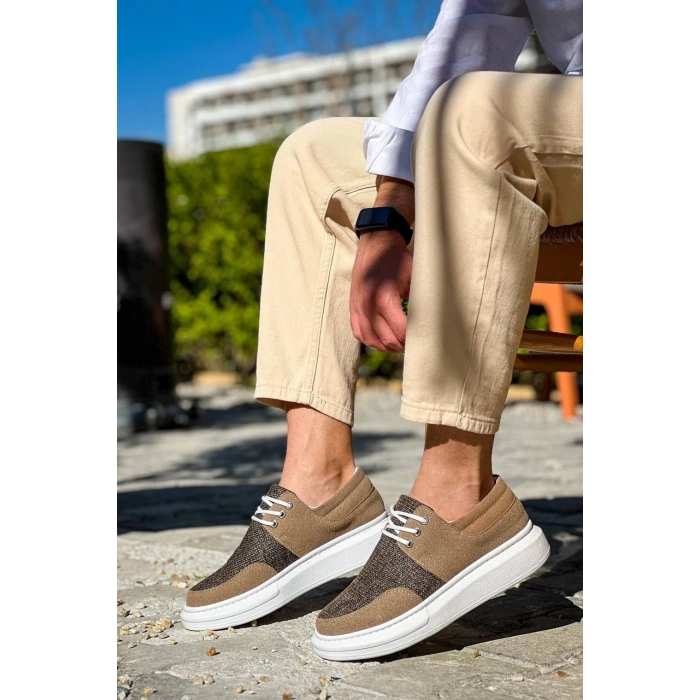 BİÇOMİ KB-042  Kuback  Bağcıklı Taba Günlük Erkek Ayakkabı