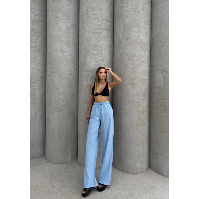 BİÇOMİ Keten pantolon