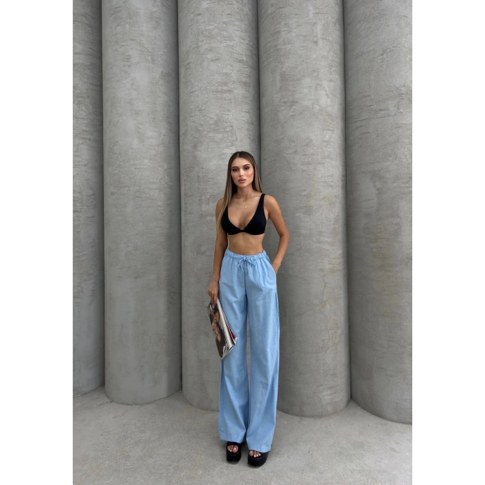 BİÇOMİ Keten pantolon