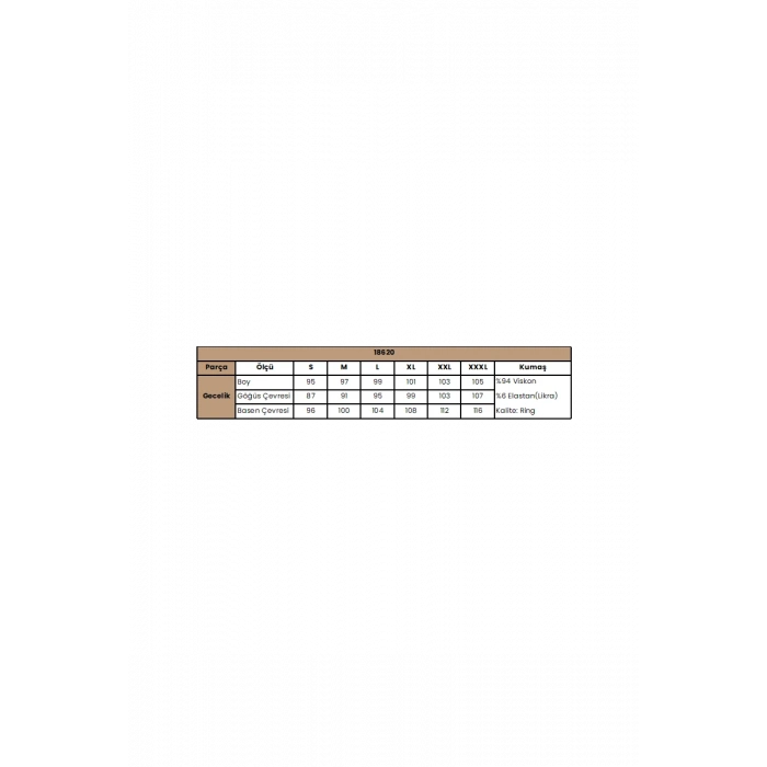 Bicomi Kısa Kollu ve Dantelli V Yaka Gecelik