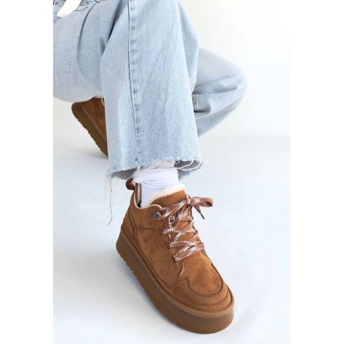 BİÇOMİ Muden Taba Süet Bağcıklı Bot