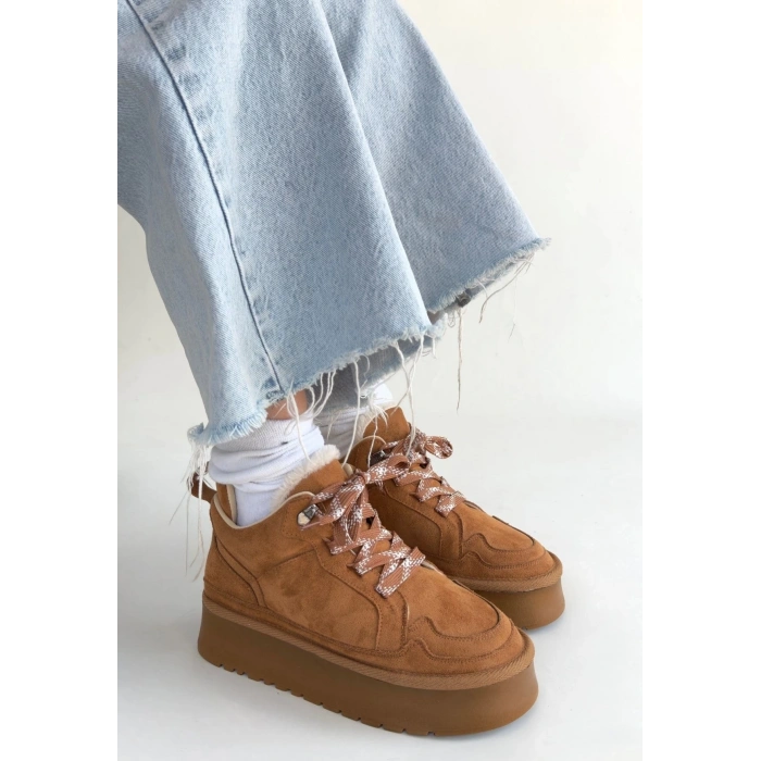 BİÇOMİ Muden Taba Süet Bağcıklı Bot