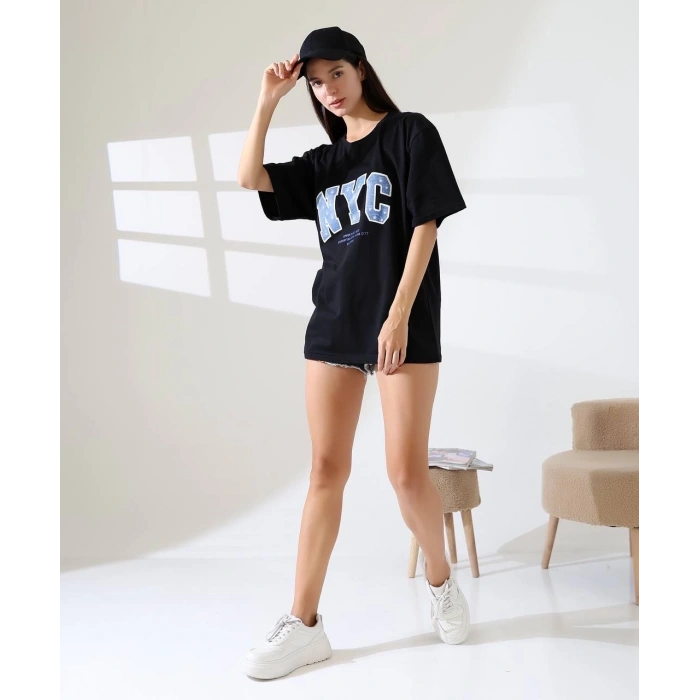 BİÇOMİ Oversize tişört