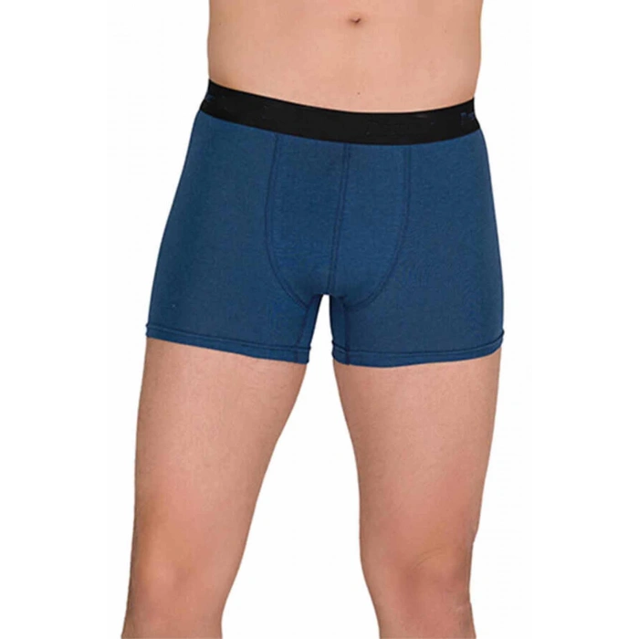 biçomi Pamuk Modal Likralı Esnek Erkek Boxer İndigo 4476B