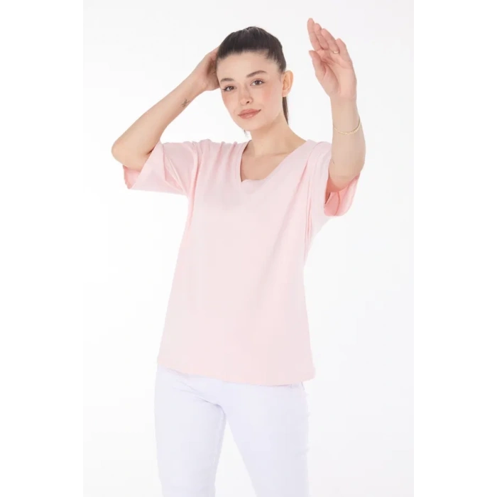 BİÇOMİ T-Shirt Pembe