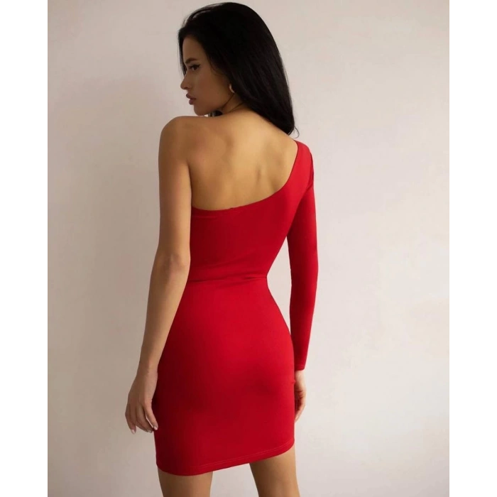 BİÇOMİ Tek kol elbise