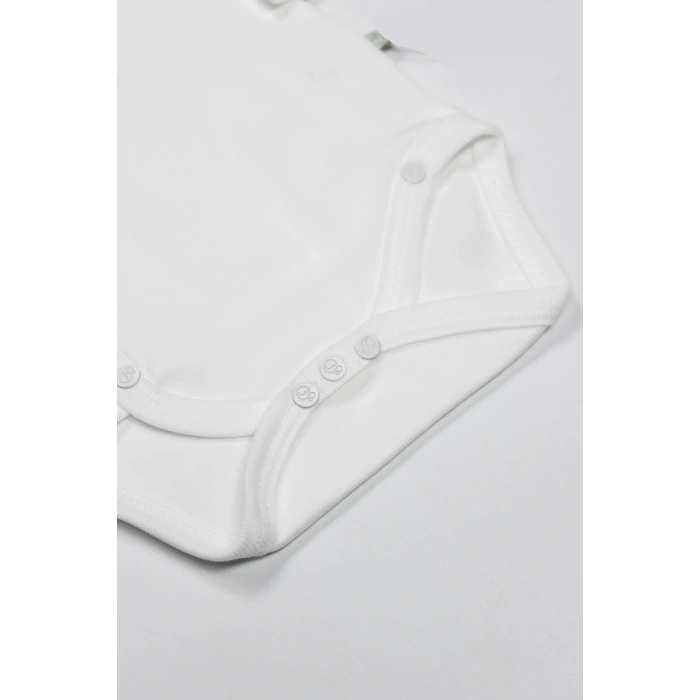 Kruvaze  Body Uzun Kol Welcome Baby Duck 17108 Sarı