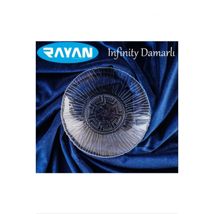 Cam Tabak Güneş Yıldız Gül Model 6lı Biçomi-G-404