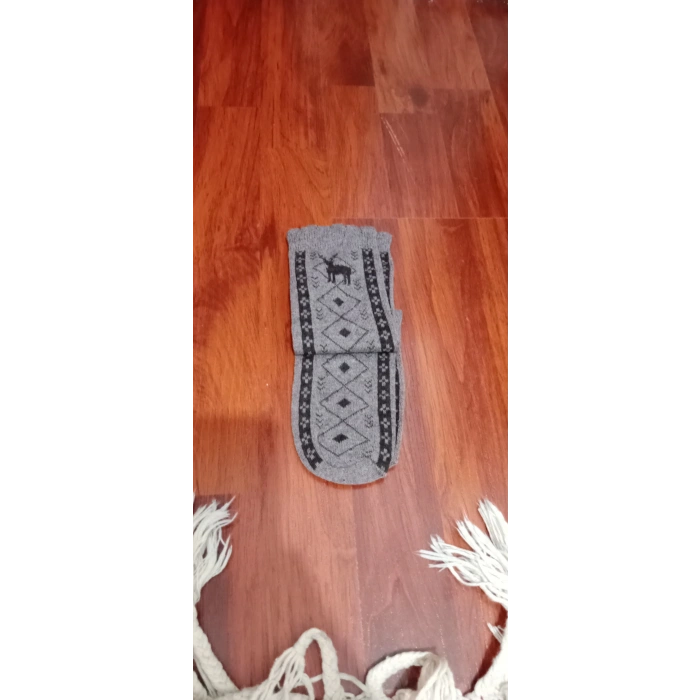 Desenli Bayan Soket Çorap