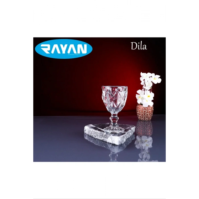 Dila 6lı Kahve Yanı Bardak Biçomi-RYG8006