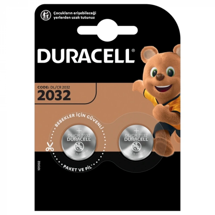 Duracell Cr2032 Lityum Pil 2li Paket