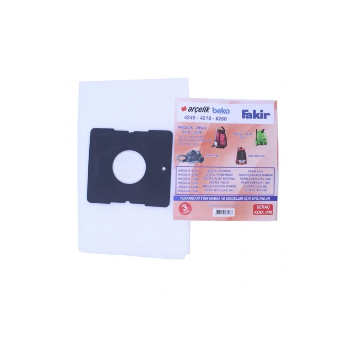 Elektrikli Süpürge Torbası 4240-6260 3lü Biçomi-68790