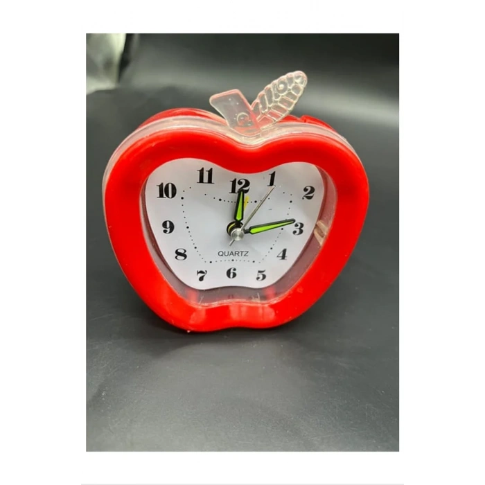 Elma Şekilli Masa Saati Biçomi-CLKN-220