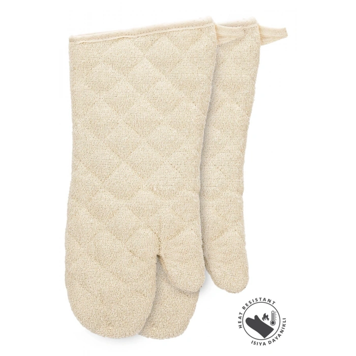 Fırın Eldiveni Isıya Dayanıklı Termo Astarlı Lüx Fırın Eldiveni