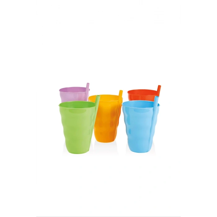 Funny Pipetli Bardak 1 Adet Biçomi-BSF533