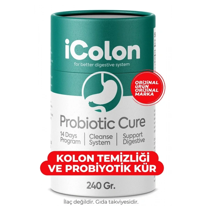 icolon Prebiyotik Bağırsak Kürü 240 GR Probiotic Cure