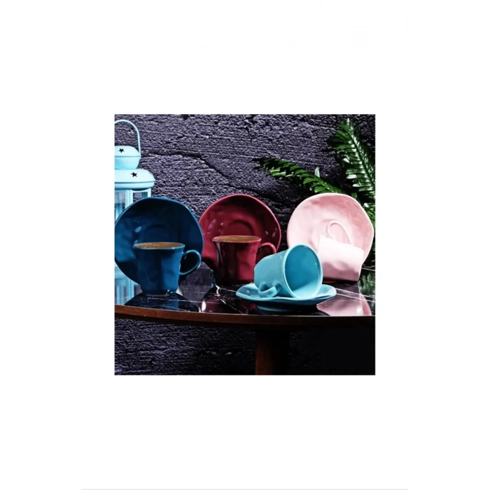 Lüks 6lı Kahve Fincanı Biçomi-82771