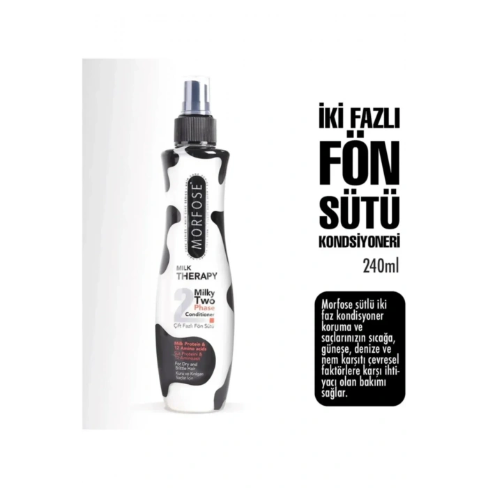 Milk Therapy Çift Fazlı Kondisyoner Fön Suyu 240 ML - mrfs