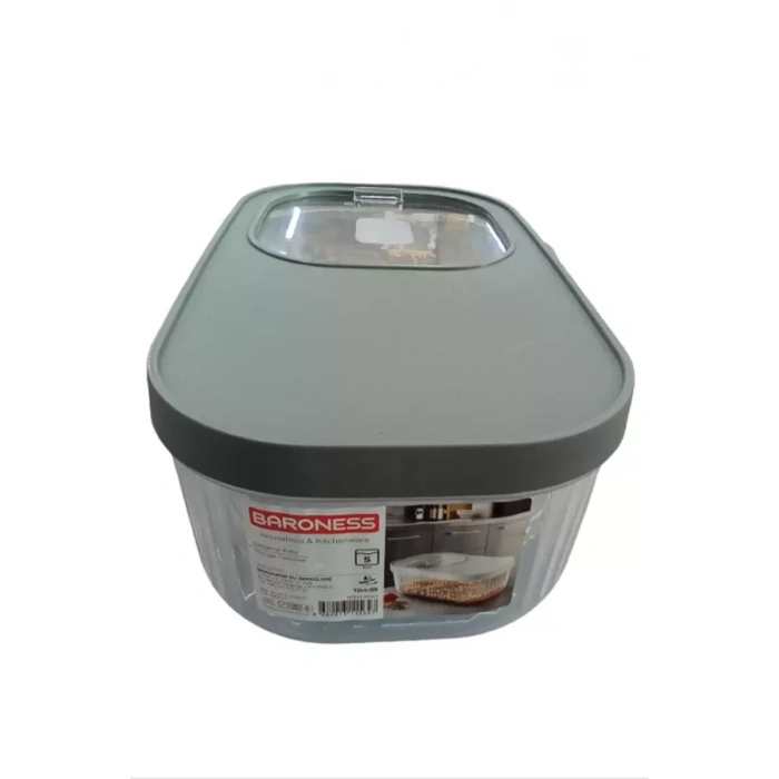 Multi Box Kapaklı Saklama Kabı 5 Lt Biçomi-11564