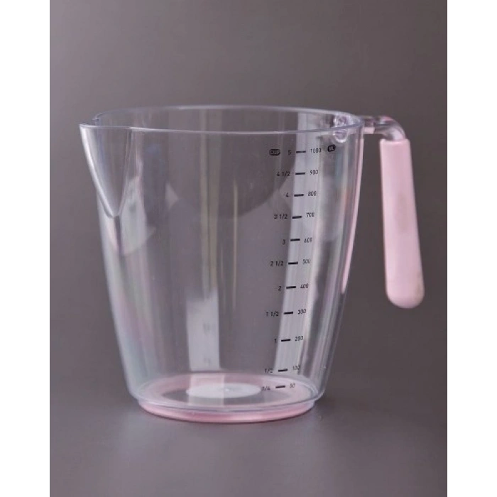 Ölçü Ve Hamur Kabı 1000 Ml - Silikon Sap