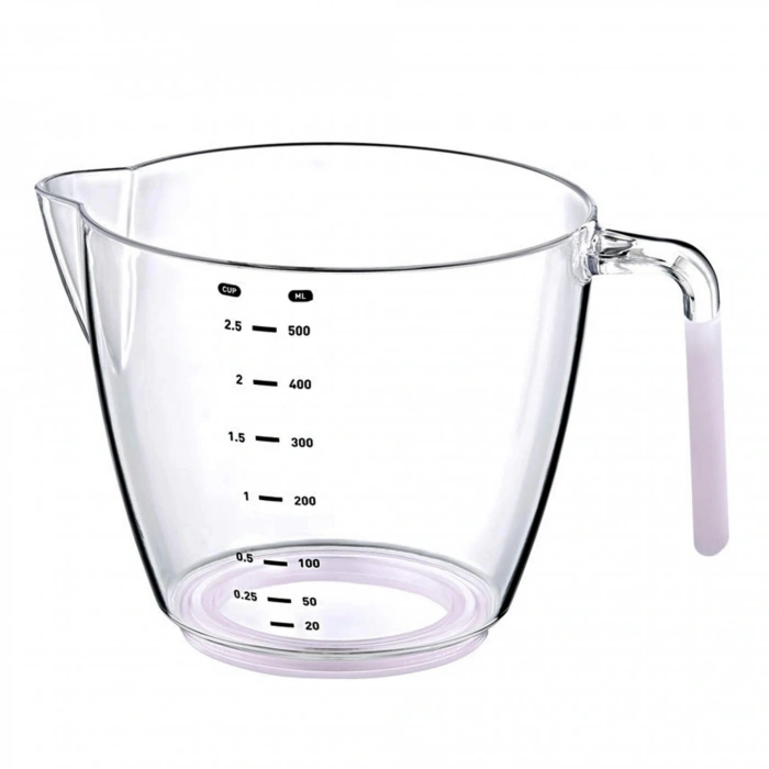 Ölçü Ve Hamur Kabı 500 Ml - Silikon Sap