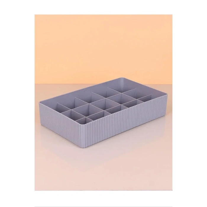 Onbeş Bölmeli Organizer 30 cm Plastik Biçomi-LV-245