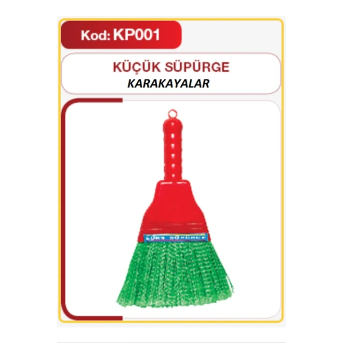 Plastik Süpürge Küçük Biçomi-KP-001