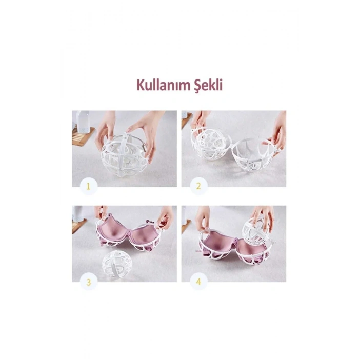 Plastik Sütyen Koruyucu Yıkama Topu