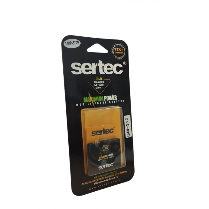 Sertec - Lg-gm310 / Lgıp-570n-gd710 Uyumlu Batarya