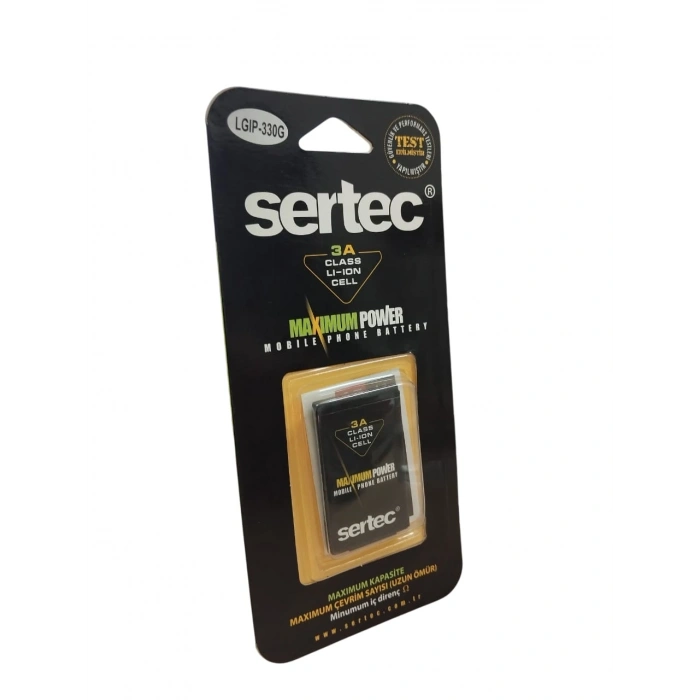 Sertec - Lg Km380 / Kt520 / Lgıp-330g Uyumlu Batarya