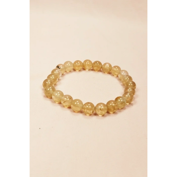 Sitrin Doğal Taş Bileklik Kutulu