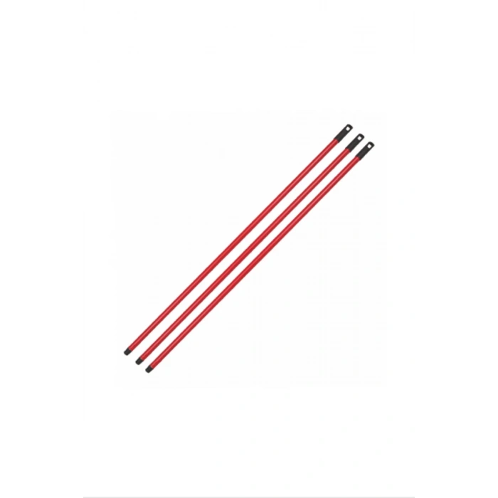 Temizlik Fırça Sapı 1 Adet Kırmızı 110 Cm. Biçomi-FS11