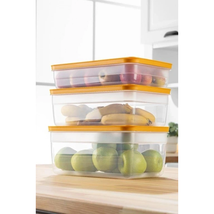 Tupper Model - Vakumlu - Mikrodalga Buzluk Saklama Kabı 3,8lt