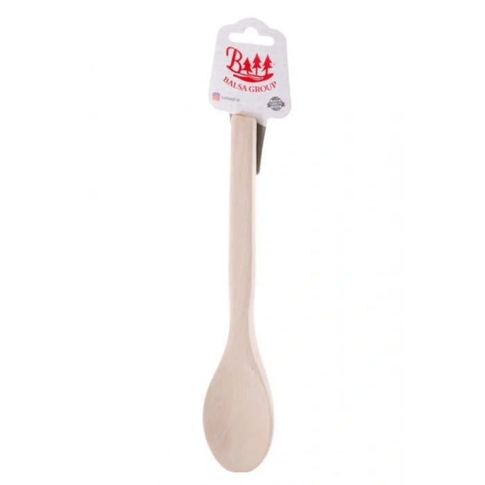 Yerli Ağaç Kaşık 23 Cm Biçomi-BLS9012 mudanis