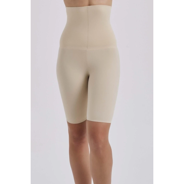 4007 Poliyamid Lazer Kesim Göbek Toparlayıcı Short